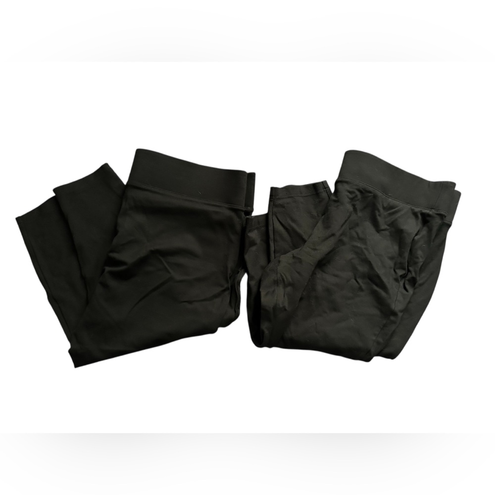 BUNDLE 2 pair Torrid Black Pull-On Pixie Pants sz… - image 8